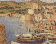 The Harbour of Collioure Martin Henri